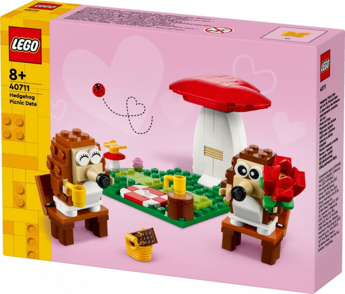 LEGO klotsid 40711 Iconic Igel und ihr Picknick-Date