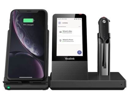 Yealink kõrvaklapid Wireless headphones WH67 Dual charging stand Teams Dect