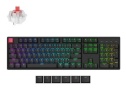 Keychron klaviatuur Wireless K10 Rgb must K10x-j1