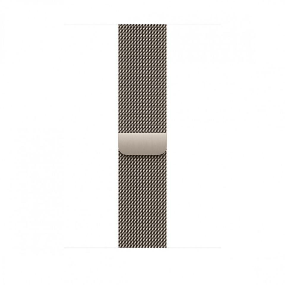 Apple 46mm Natural Milanese Loop - S/M