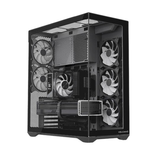 MODECOM korpus PC case Volcano Space XL ARGB Full Tower 5 fans, must