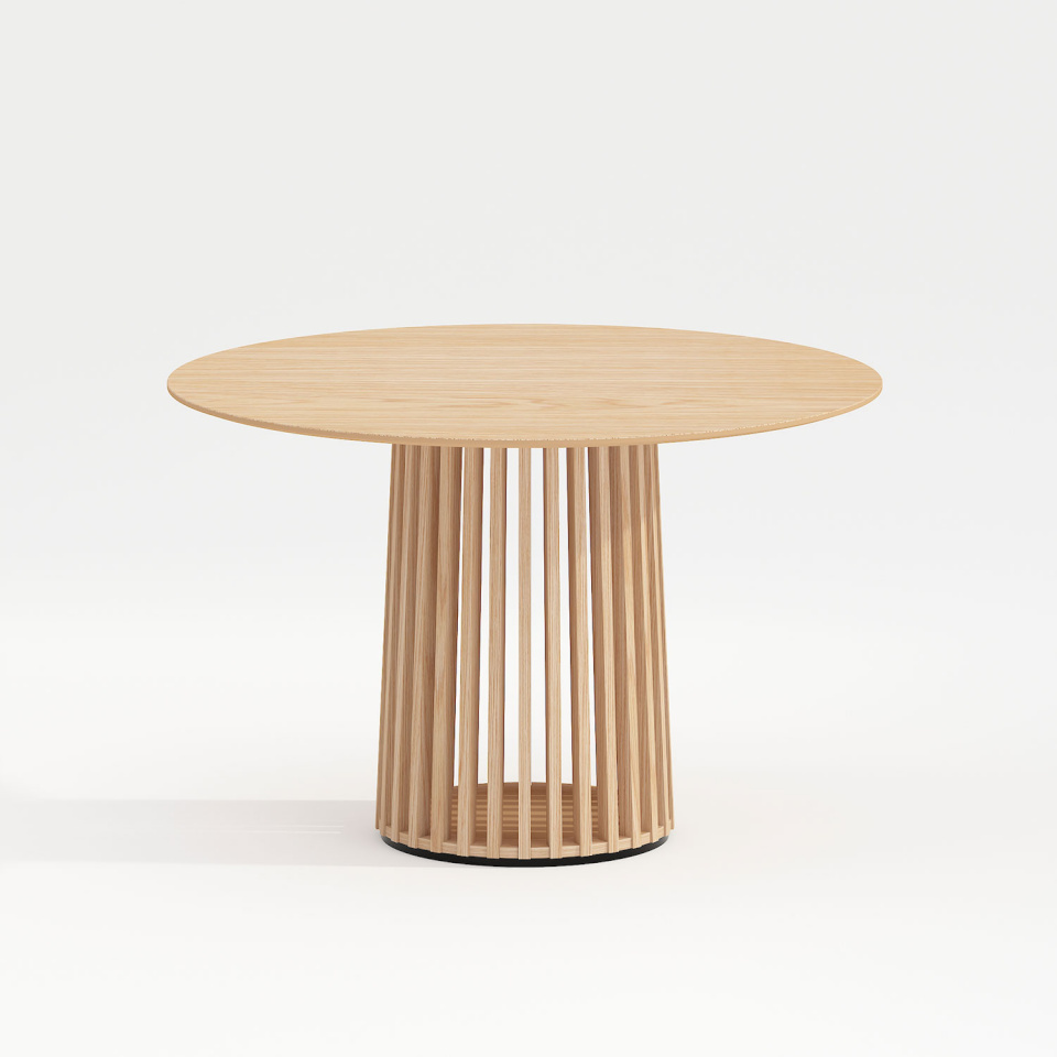 H4Y söögilaud Milani, 120x75cm, tamm