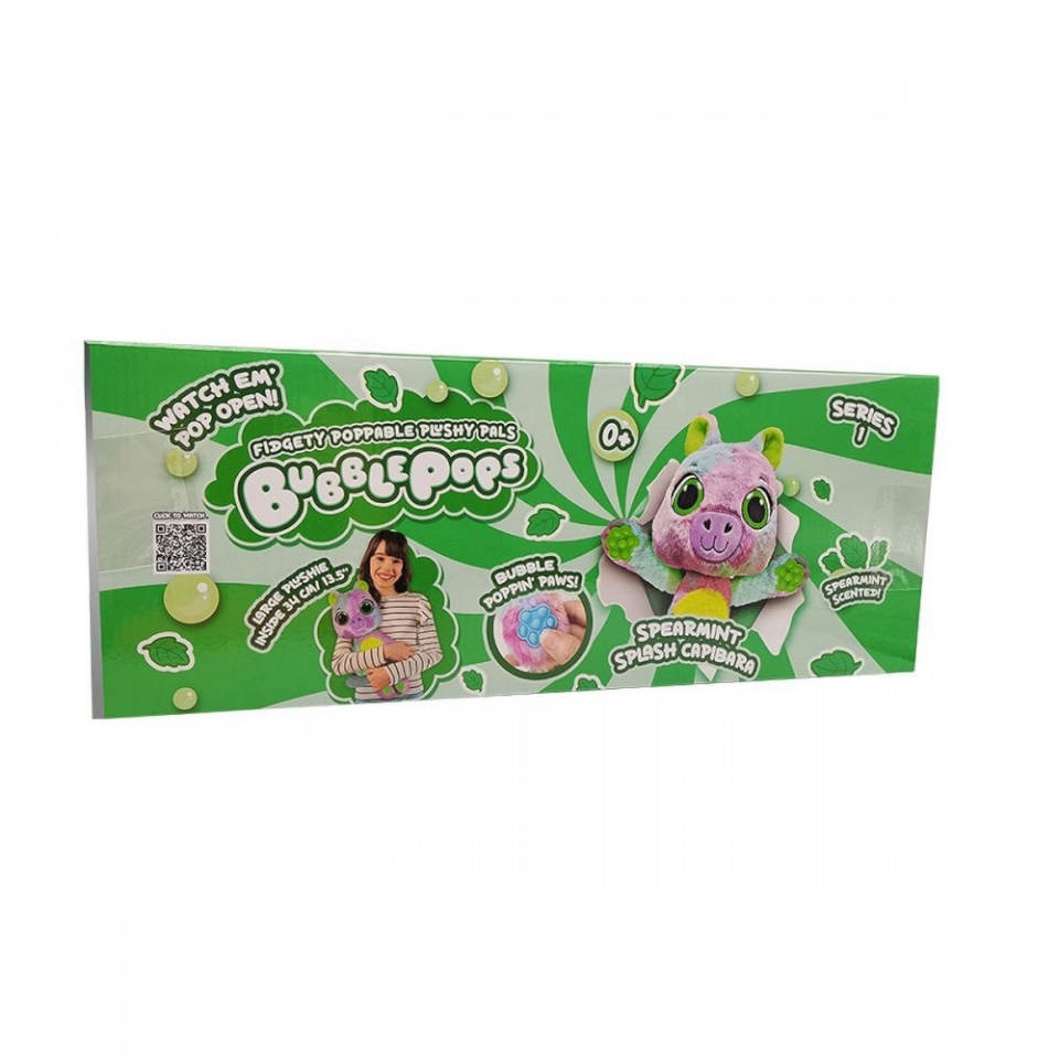 Cobi pehme mänguasi Mascot Bubble Pops - Spearmint Splash Capibara