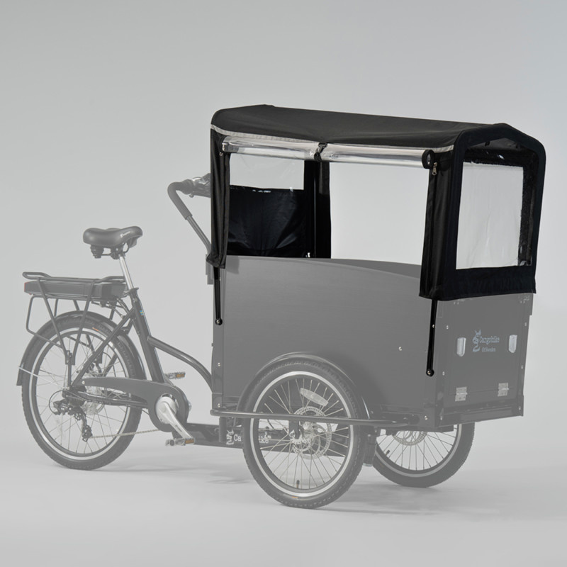 Cargobike of Sweden Vihmakate CARGOBIKE Canopy Square Premium for Classic