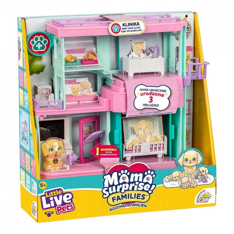 Cobi mängufiguur Set Little Live Pets Families - Clinic