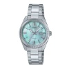 Casio meeste kell LADY DATE - AQUA GREEN Hõbedane