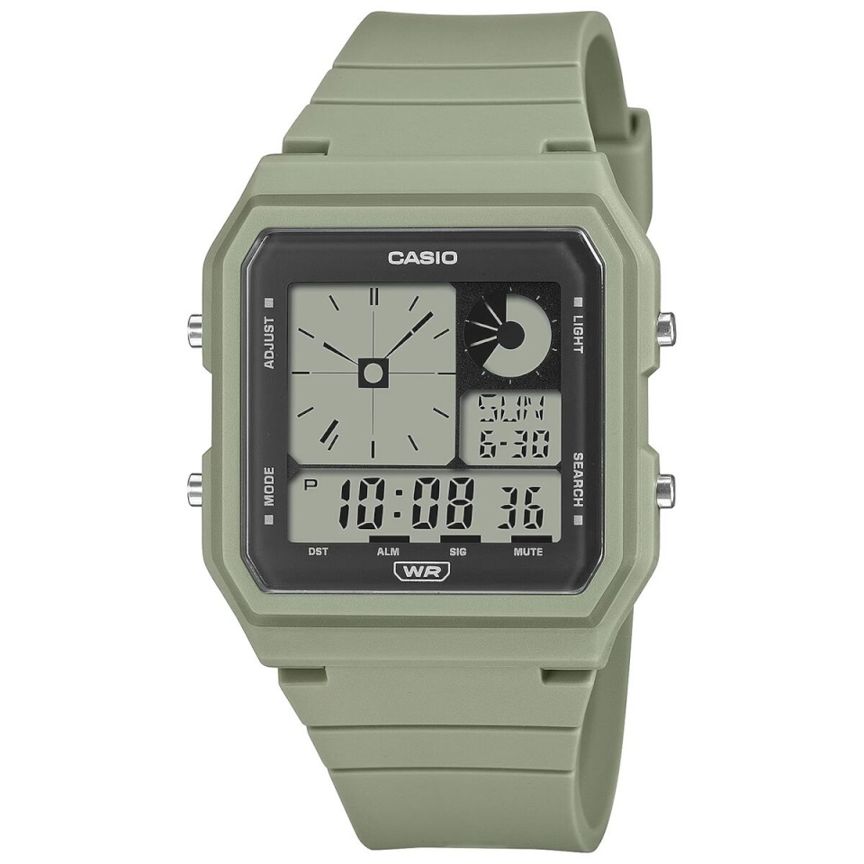 Casio unisex kell POP - MILITARY GREEN (Ø 38 mm)
