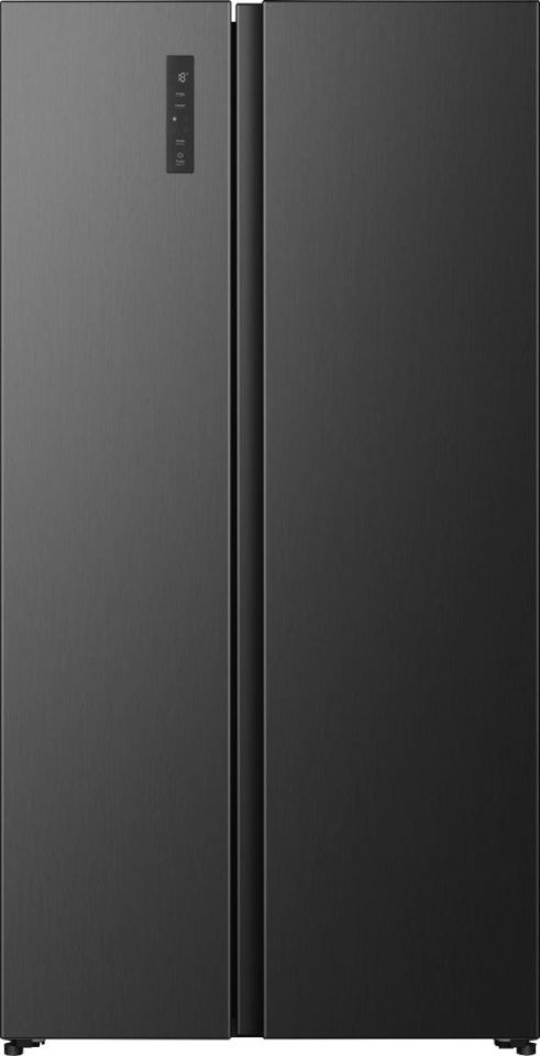 Hisense külmik RS3P558NEFC Side-By-Side Refrigerator, must