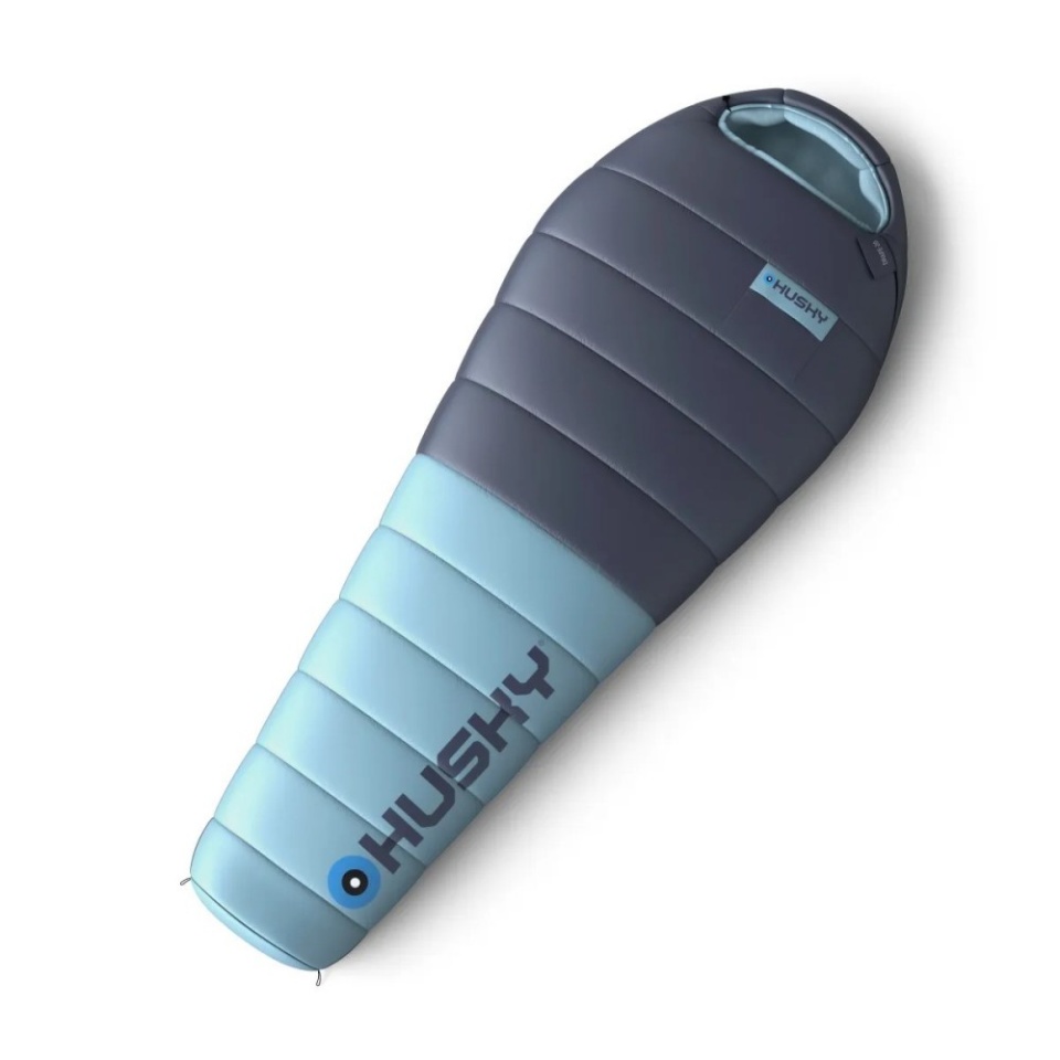 Husky magamiskott DRAPE Down Sleeping Bag -20 °C, 85 × 220 cm, 1.25 kg, sinine