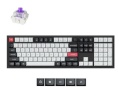 Keychron klaviatuur Wireless Q6 He Rgb carbon must Q6h-m1