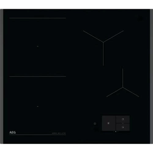 AEG pliidiplaat TH64IB30FB 4 x induktsioon, 60cm, Hob2Hood, faasitud, must