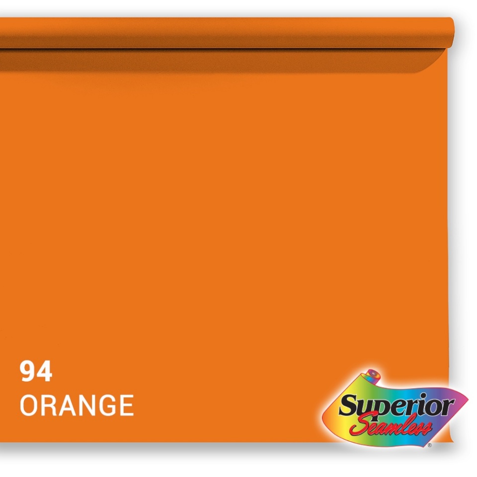 Superior taust Background Paper 94 Orange 2.72x11m