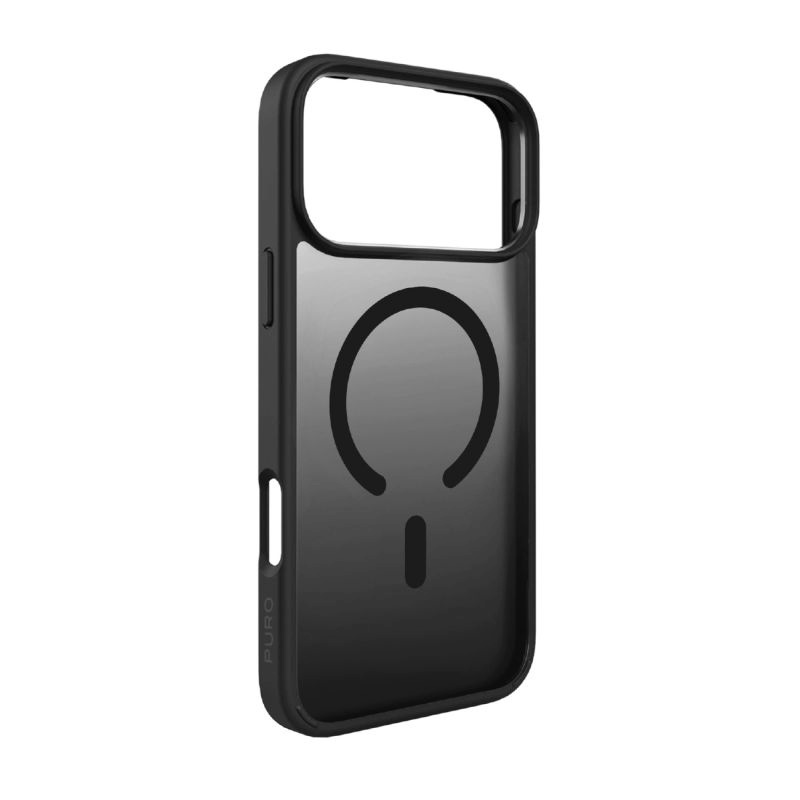 Puro Gradient Case Compatible with MagSafe for iPhone 17 Pro Max - Black must / iPhone 17 Pro Max