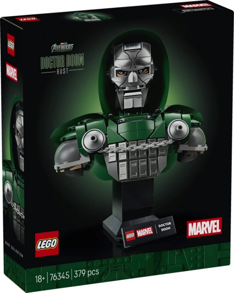 LEGO klotsid 76345 Marvel Super Heroes Doctor Doom Büste