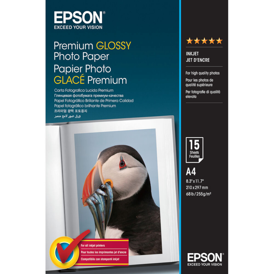 Epson Läikiv Fotopaber C13S042155 A4
