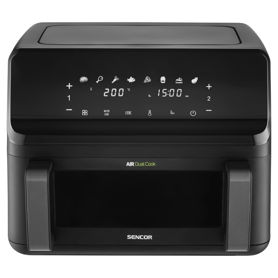 Sencor kuumaõhufritüür SFR9650BK, 2 x 4,5L