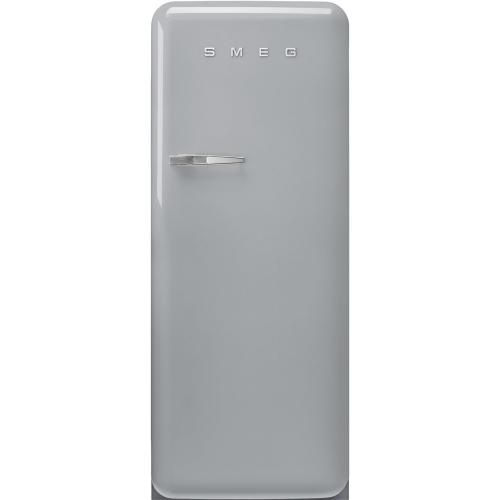 Smeg külmik FAB28RSV6 50-ndate stiil, 153cm, 244/26 l, 35dB, mehaaniline juhtimine, hõbedane