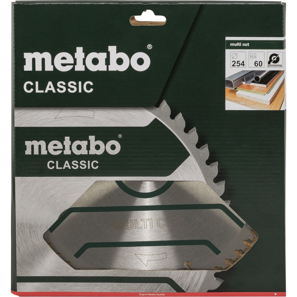 Metabo saeketas Multi Cut Classic 254x30 60 FZ/TZ -5°