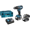 Makita akutrell DHP485RF3J Cordless Combi Drill