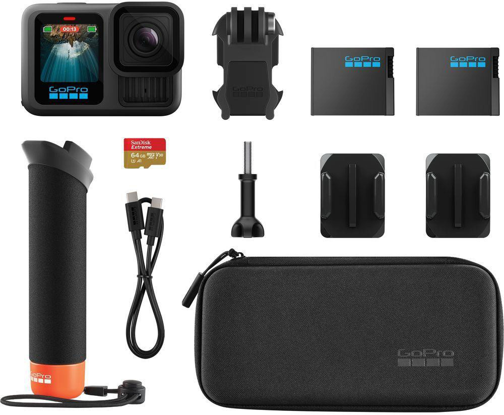 GoPro seikluskaamera HERO13 Black Accessory Bundle