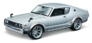 Maisto Die-cast Maisto DIE CAST 1:24 kokkupandav auto mudel 1973 Nissan Skyline 2000GT-R, 39310