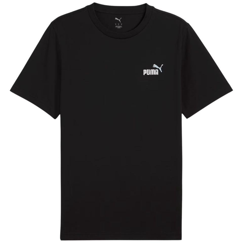 Puma T-särk meestele Ess 2 Color Small No. 1 Logo Tee must 684717 01 suurus M