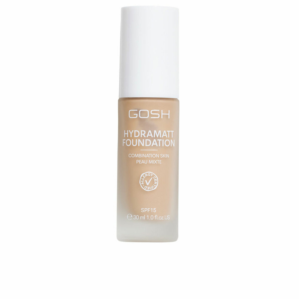 Gosh Copenhagen jumestuskreem HYDRAMATT Nº 008-Medium-Neutral Spf 15 30ml