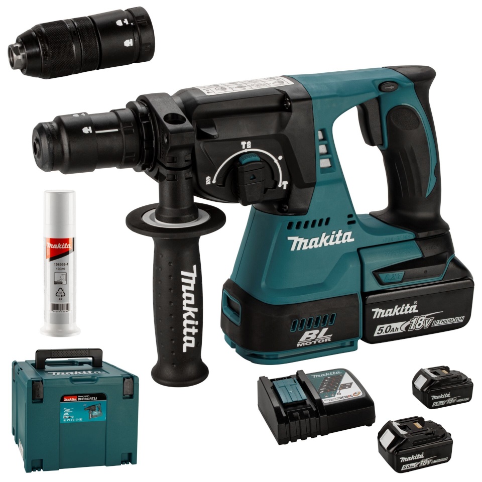 Makita trell DHR243RT3J Akku-Kombihammer