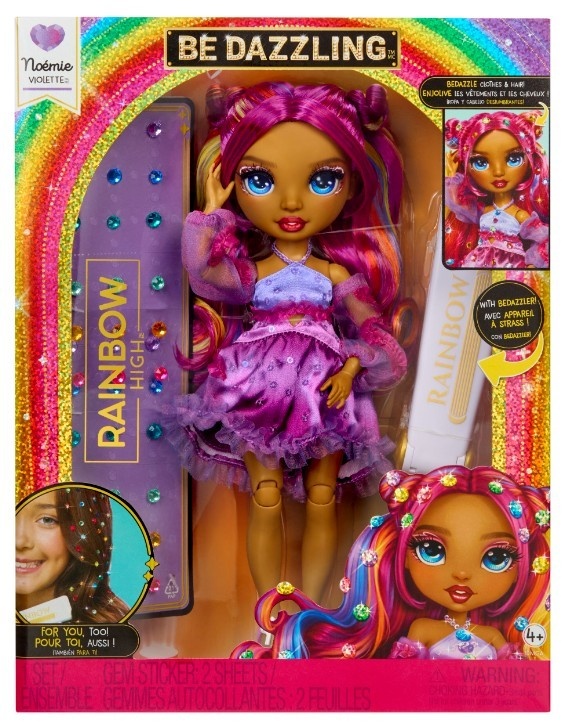 Mga mängunukk Rainbow High Doll Be Dazzling Noemie Violette