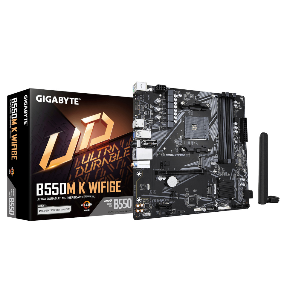 Gigabyte emaplaat B550M K WIFI6E
