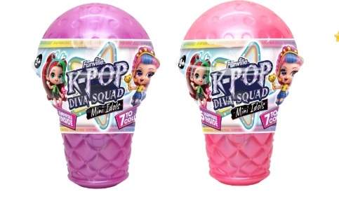 K-pop Diva Squad Mini Idols mininukk, 5 cm, assortii., 31167