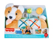 Fisher-Price pehme mänguasi 3-in-1 Puppy Tummy Wedge