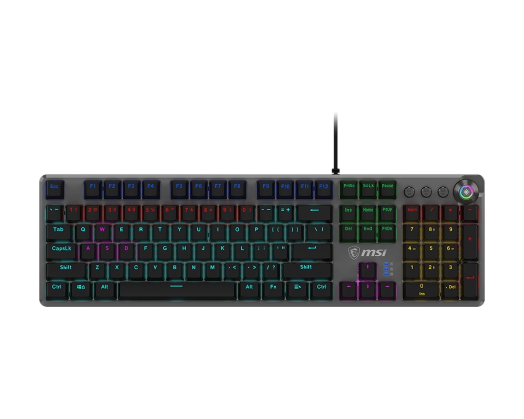 Msi klaviatuur FORGE GK310 | Gaming keyboard | Wired | US | punane Switches