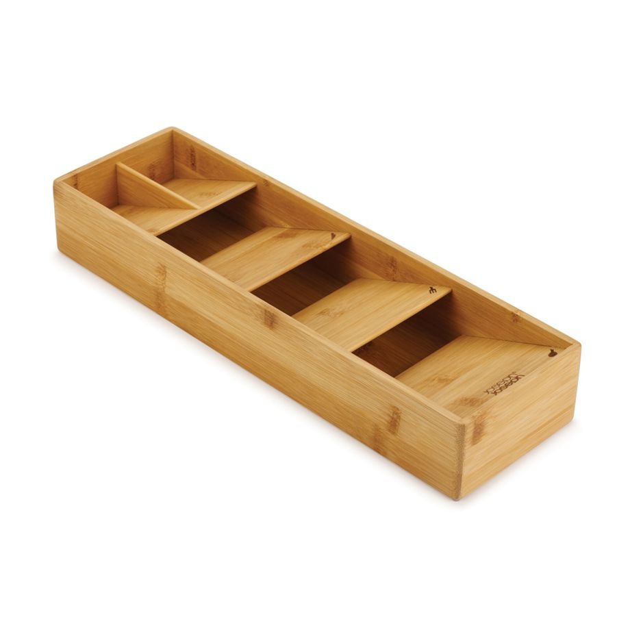Joseph Joseph organiseerija DrawerStore Bamboo Compact Cutlery Tray, pruun