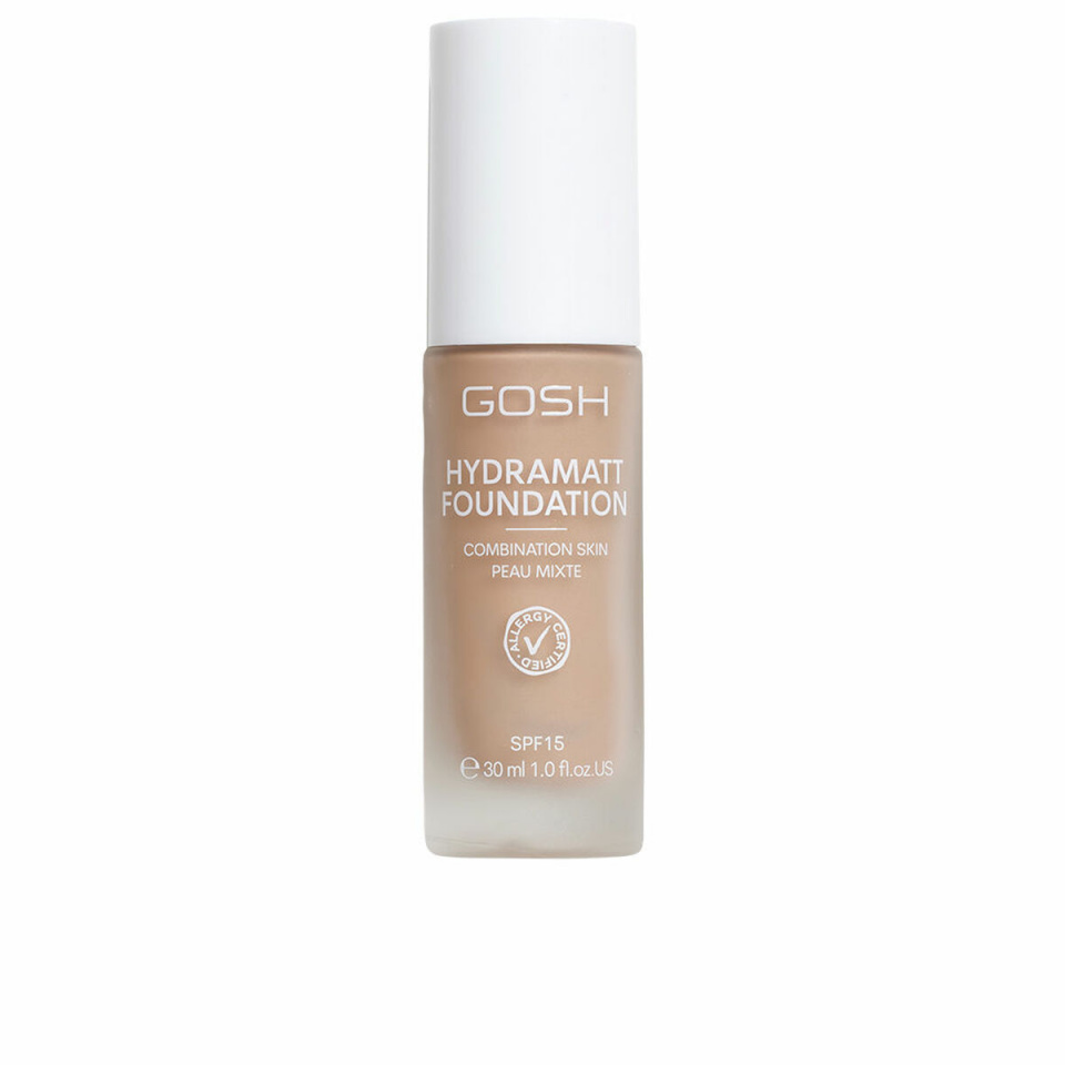 Gosh Copenhagen jumestuskreem HYDRAMATT Nº 010-Light Dark Red Spf 15 30ml