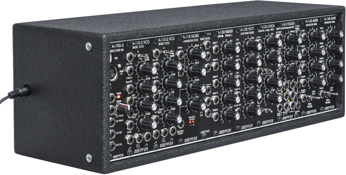 Doepfer A-100 LC3V Vintage šassii Eurorack moodulitele