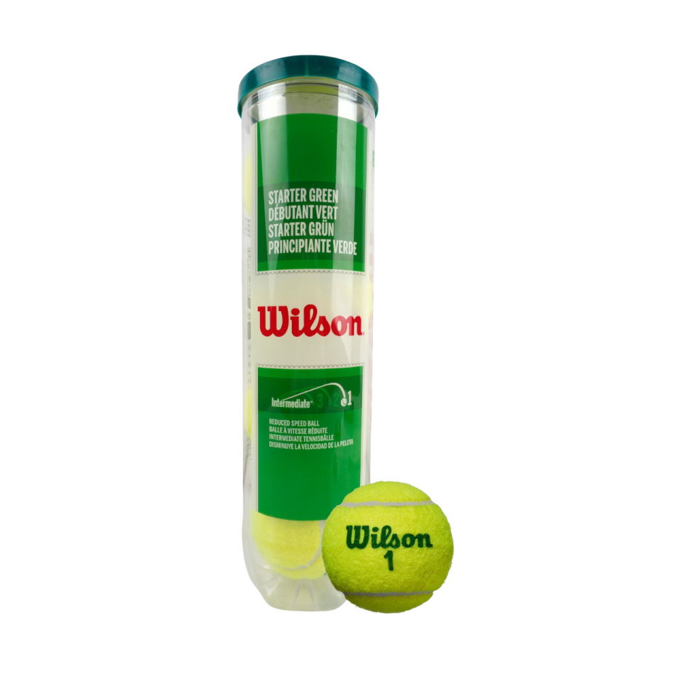 Wilson tennisepallid Starter Play Green 4tk. WRT137400