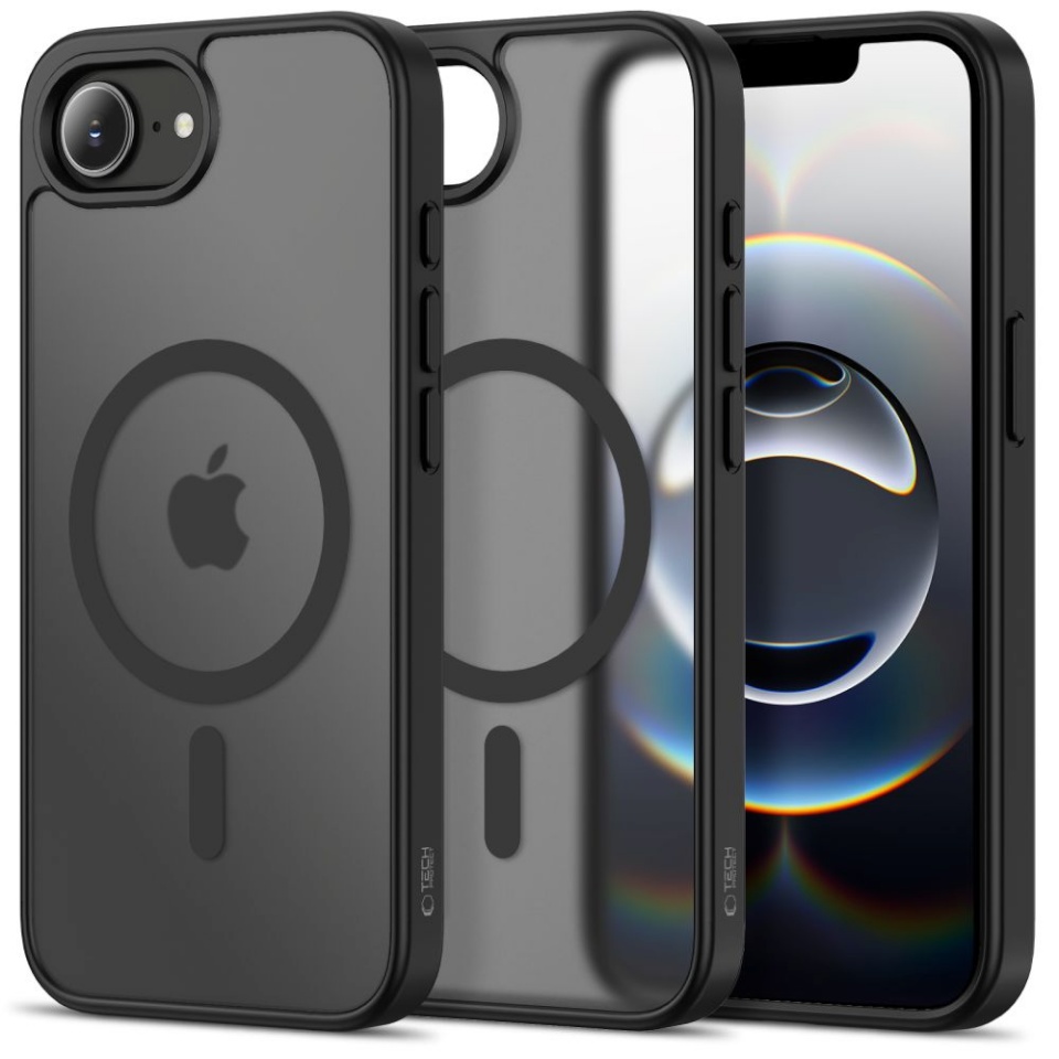 Tech-Protect BASICMAG MagSafe iPhone 16E / 17E MATTE Black