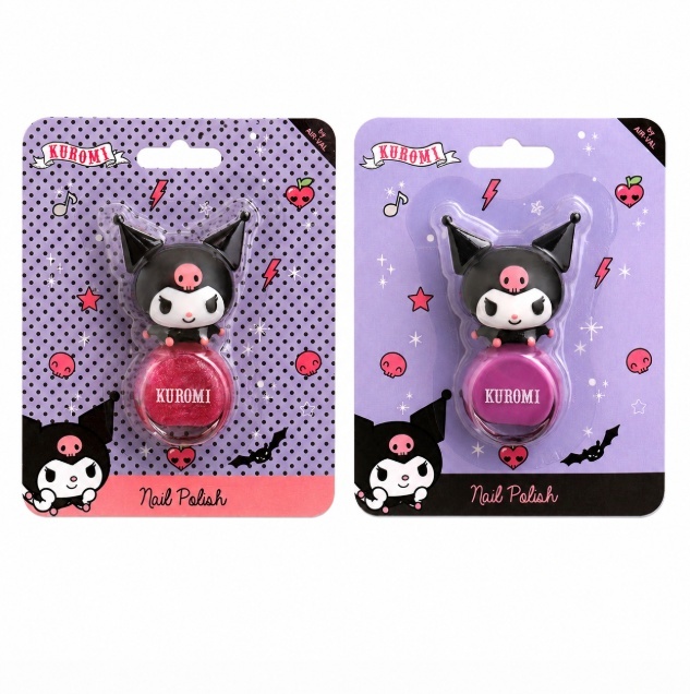 AIR-VAL Kuromi küünelakk 3D-korgiga, assort., P009856