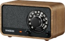Sangea raadio WR-8 FM-raadio Bluetooth pähklipuust