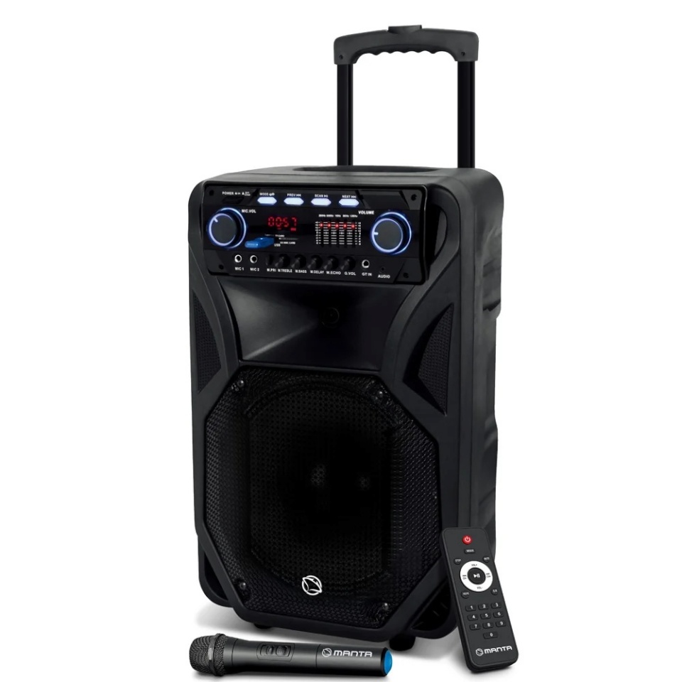 Manta muusikakeskus SPK5021PRO, kaugjuhtimispult, must