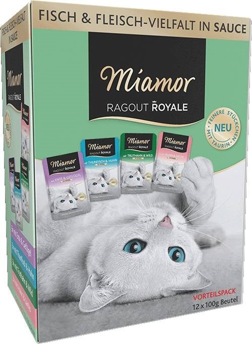 Miamor kassitoit Ragout Royale Multipack in Sauce, 12x 100g