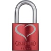 ABUS tabalukk Love 72/40 Lock Look 2 SL 6, punane
