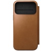Nomad kaitsekest Modern Leather Folio iPhone 17 Pro Max English Tan
