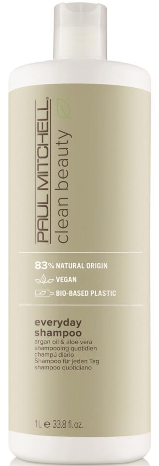 Paul Mitchell šampoon Clean Beauty Everyday Everyday Shampoo 1000ml, unisex