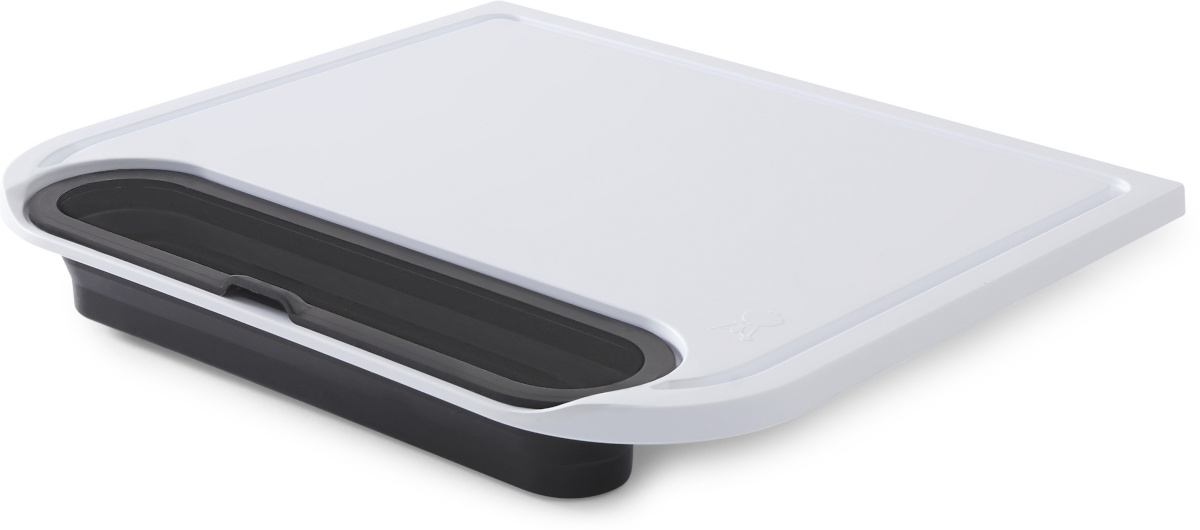 Weber lõikelaud Traveler Cut and Catch Cutting Board, valge