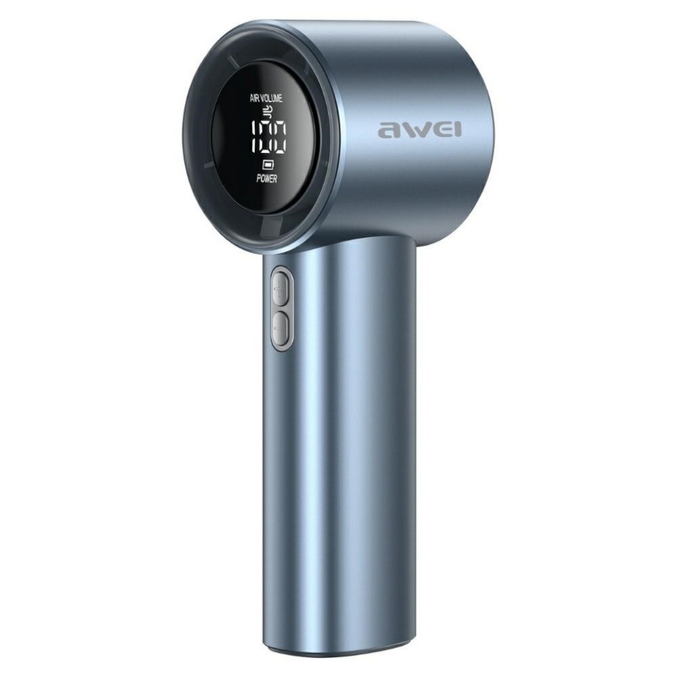 Awei ventilaator F38 Mini Hand Fan, sinine