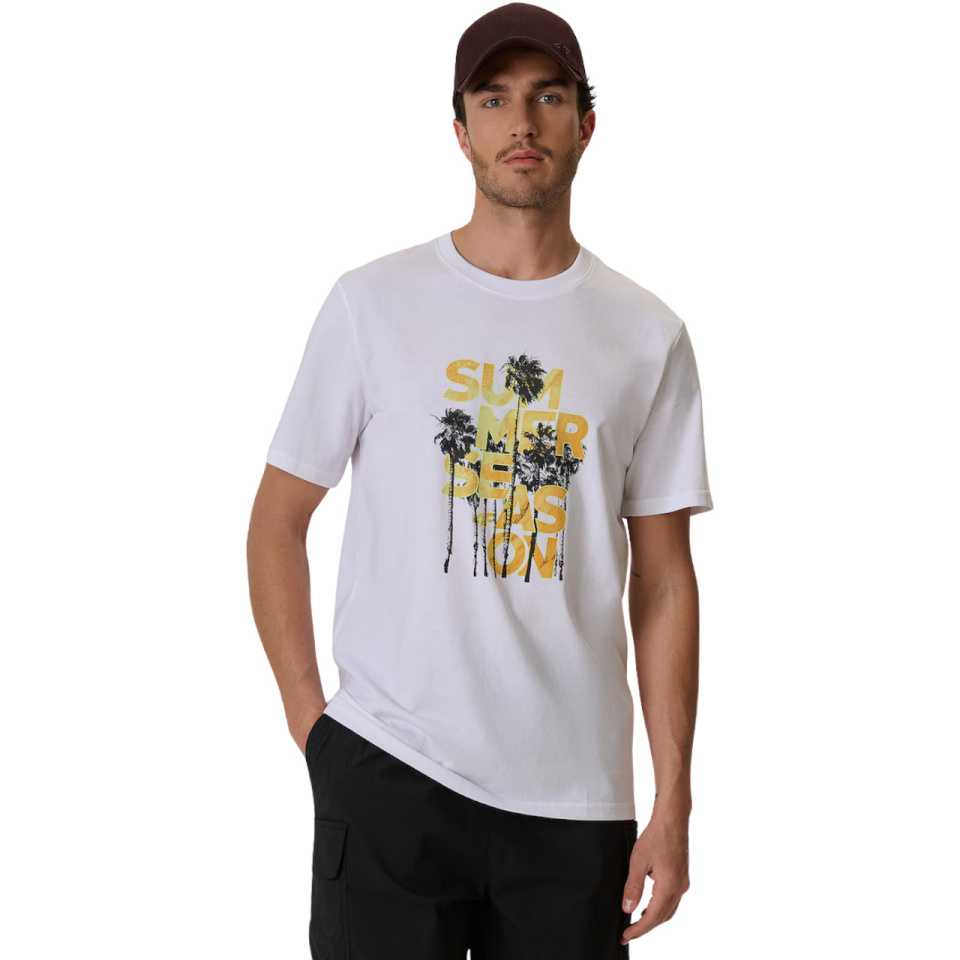 4F T-särk meestele M2784 valge 4FWSS26TTSHM2784 10S suurus XXL