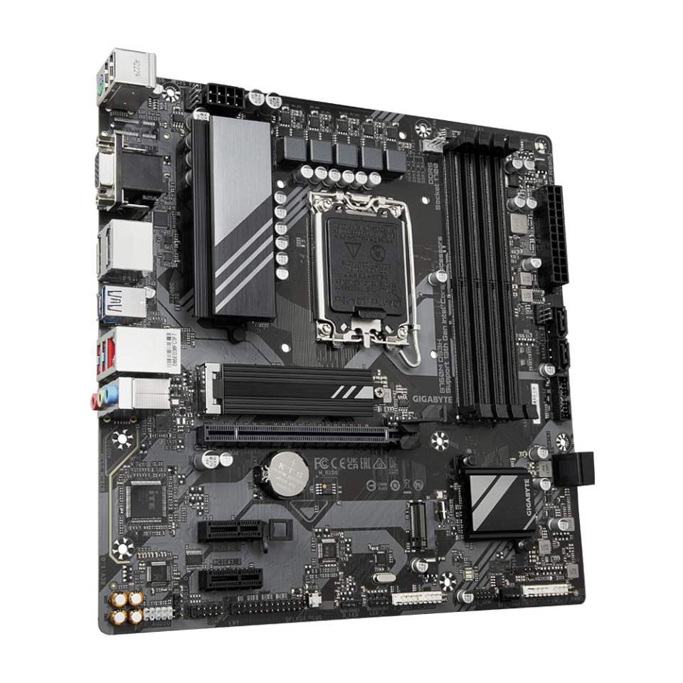 Gigabyte emaplaat B760M DS3H B760,LGA1700, mATX