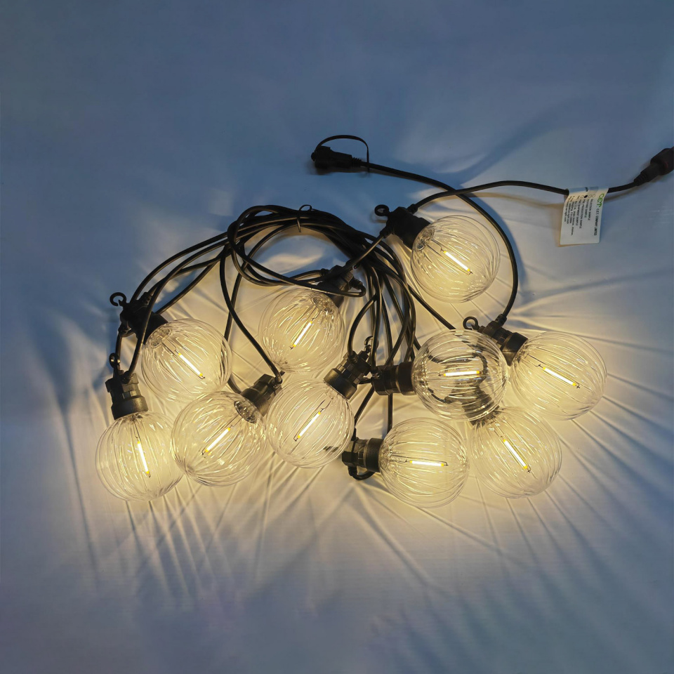 H4Y valguskett TWINKY 10-LED pirni / 4,5m, soe valge valgus